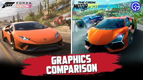 The Crew Motorfest Vs Forza Horizon 5 Trailer Comparison Pt 1