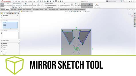 Details more than 62 solidworks mirror sketch best - seven.edu.vn