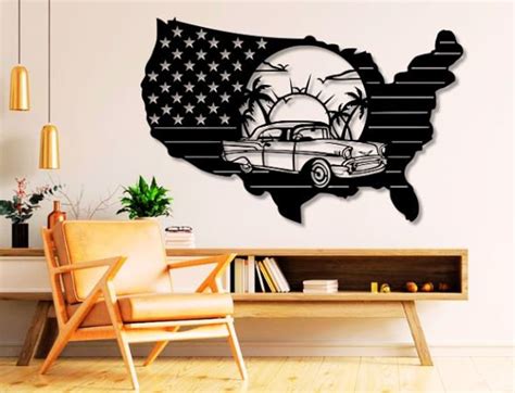 American Chevrolet Dxf Svg Png Files Flag Usa America Chevy