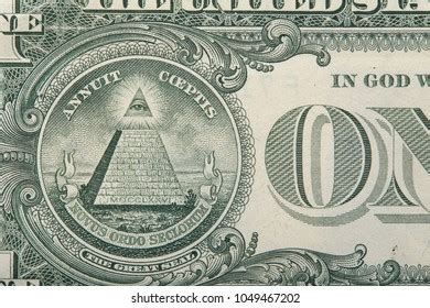 Partial View Usa One Dollar Bill Stock Photo 1049467202 | Shutterstock