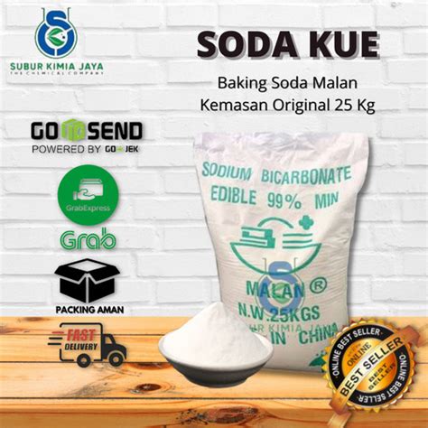 Jual Soda Kue Sodium Bicarbonate Baking Soda Ex RRC Malan 25 Kg 1