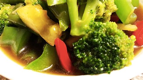 Vegetable Stir Fry In Oyster Sauce Youtube