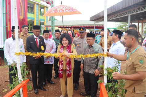 Bupati Pulpis Hadiri Milad Ke Mtsn Dan Launching Hutan Madrasah