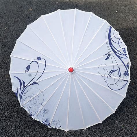 Classical Dance Paper Parasol Rainproof Handmade Chinese Paper Umbrella Oiled Paper Umbrella