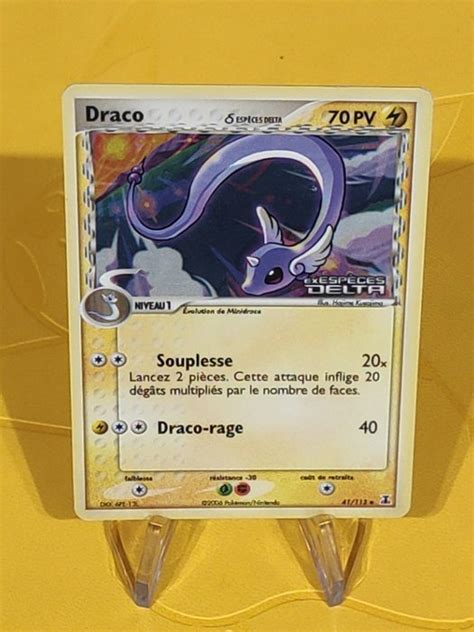 The Pokémon Company Carta collezionabile Draco reverse Catawiki