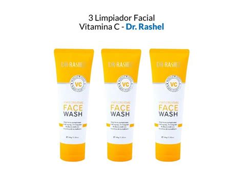 Ripley 3 DR RASHEL VITAMINA C LIMPIADOR FACIAL ILUMINADOR 100G