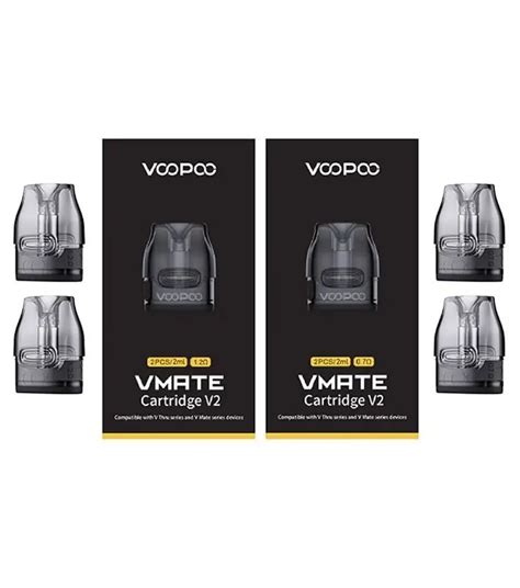 Voopoo Vmate Vthru Ml Replacement Pod Vape And Go