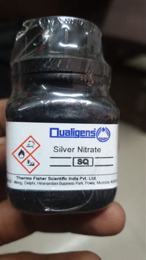 Silver Nitrate Gm Thermofisher Agno Cas No Silver I