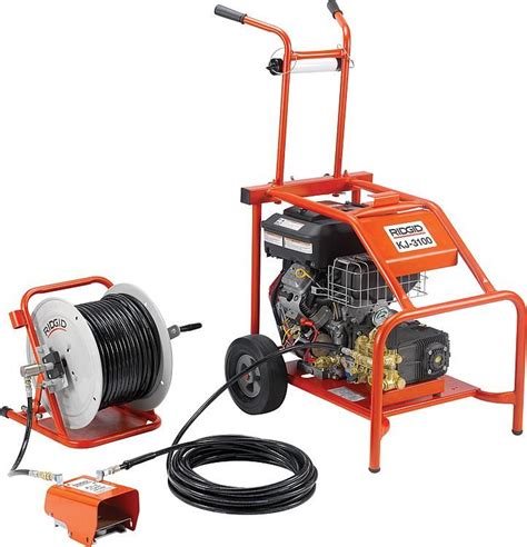 Ridgid Benzin Hochdruck Rohrreinigungsger T Kj Mit Impuls M