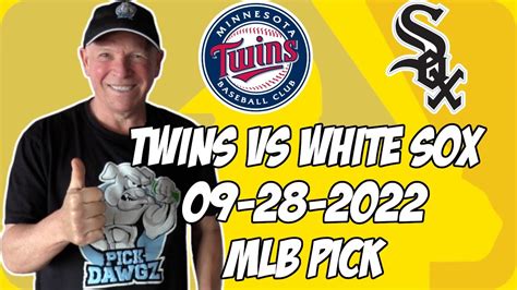 Minnesota Twins Vs Chicago White Sox 9 28 22 MLB Free Pick Free MLB