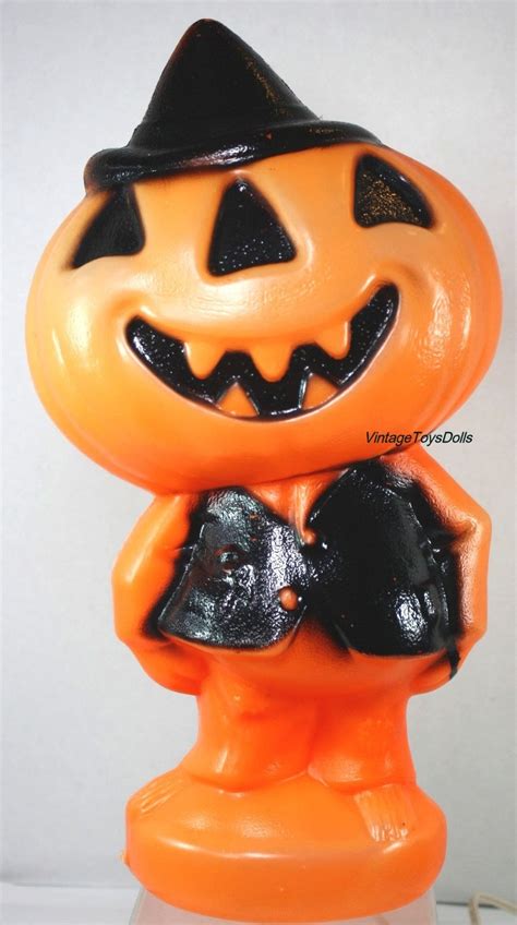 Vintage 1960s Halloween Blow Mold Light Up Etsy