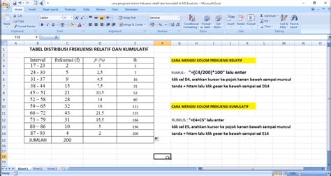 Tips Tips Rumus Excel Menghitung Jumlah Frekuensi Dengan Atau The Hot