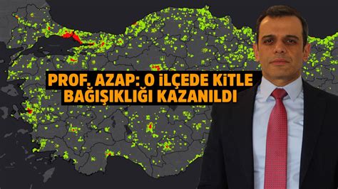 Bilim Kurulu Üyesi Prof Alpay Azap Bir ilçede kitle bağışıklığına