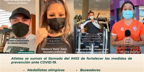 Deportistas Promueven Medidas Sanitarias En IMSS Enfoque Noticias