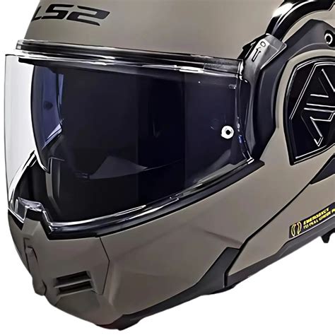 Capacete LS2 FF906 Advant Monocolor Sand Fosco Articulado