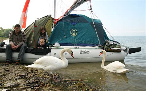 Tents For Inflatable Sailing Catamarans