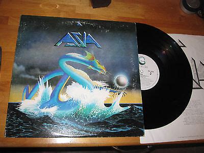 Asia Self Titled Geffen Record Album Lp Steve Howe Carl Palmer