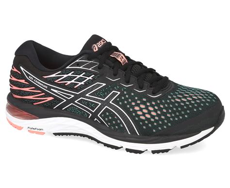 ASICS Women S Gel Cumulus 21 Running Shoes Black Sun Coral Catch Co Nz