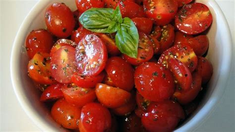 Marinated Cherry Tomato Salad Recipe