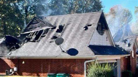 Photos Firefighters Battle House Fire In Southeast Shelby County