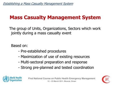 Ppt Mass Casualty Management Powerpoint Presentation Free Download Id 1638242