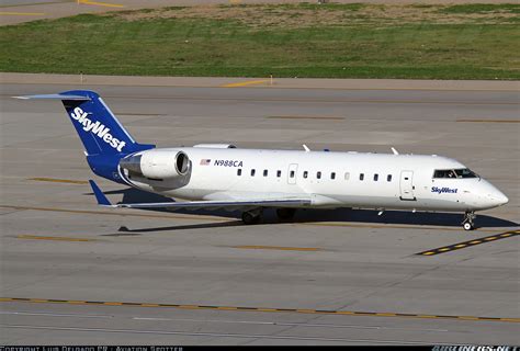 Bombardier Crj 100er Cl 600 2b19 Skywest Airlines Aviation Photo