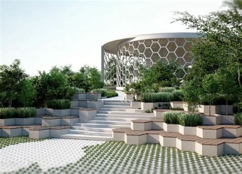 Exhibition pavilion in the park: Inspirations I Bruk