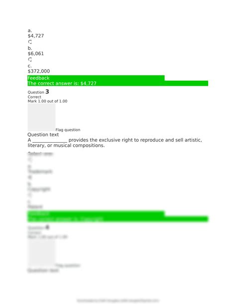 Solution Bus Unit Graded Quiz Studypool