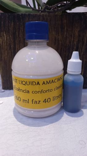 Base Liquida Para Amaciante Completa Faz Litros Mercadolivre