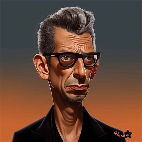 Jeff Goldblum Caricature by superwalta on DeviantArt