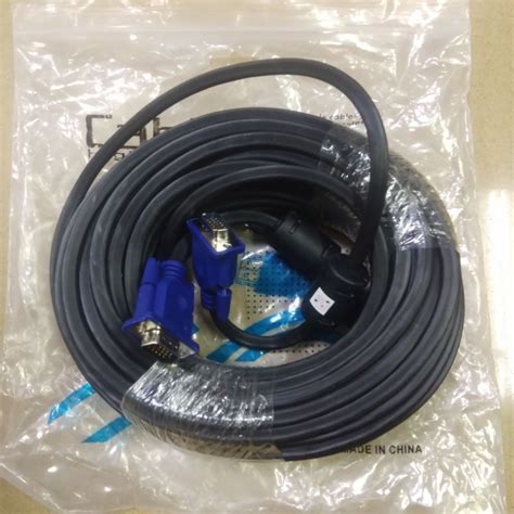 Jual Kabel Vga 15 Meter Standard Cable Shopee Indonesia