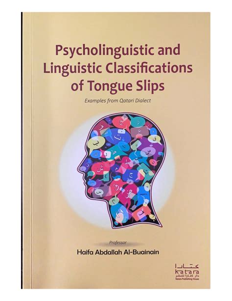 Pdf Psycholinguistic And Linguistic Classifications Of Tongue Slips