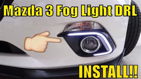 Led Switchback Fog Light Drls Install Youtube