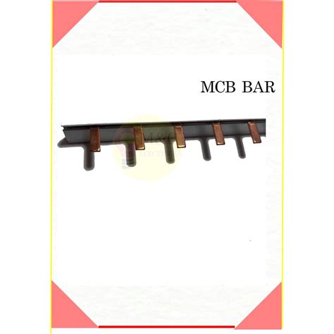 MCB Pure Copper Bar MCB Copper Bus Bar With PVC Insulated 1 Pole