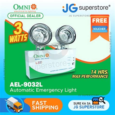 Omni Led Automatic Emergency Light V W X W High Power Smt Hours