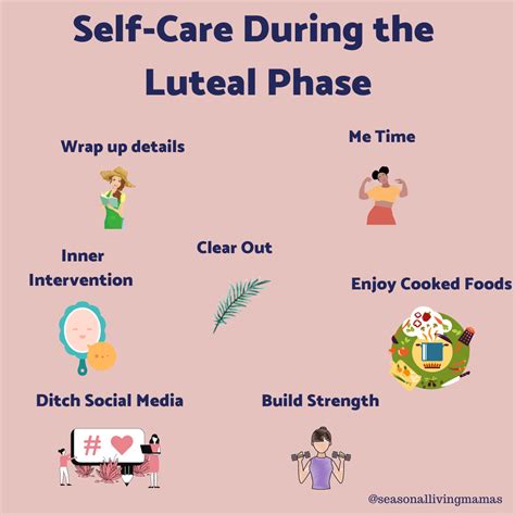 Self Care During The Luteal Phase ⋆ Andrea Claassen