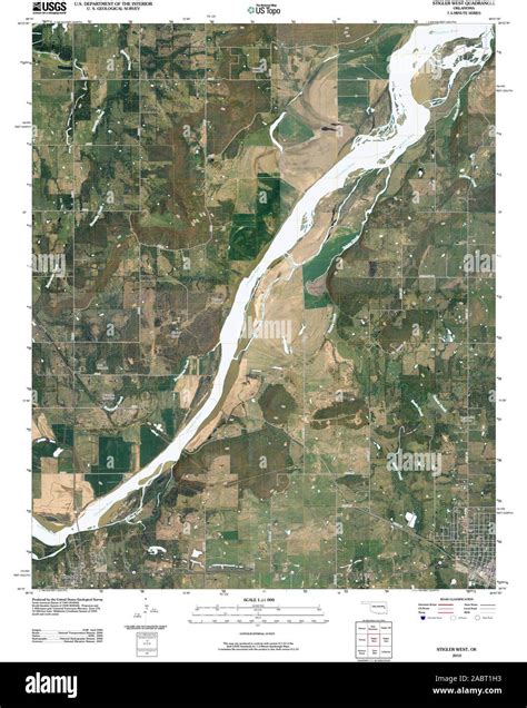 Stigler oklahoma map hi-res stock photography and images - Alamy