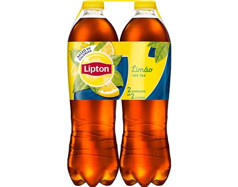 Ice Tea Limão Bi Pack 2x2l LIPTON Nutripédia