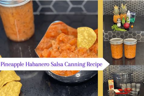 Pineapple Habanero Salsa Canning Recipe Safe Recipe