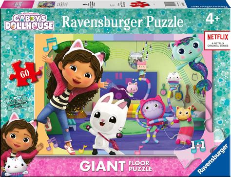 Ravensburger Puzzle Gabby S Dollhouse Collezione Giant Pavimento