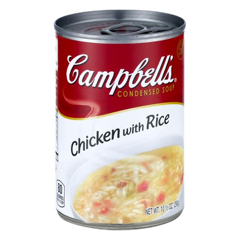 Campbell S Condensed Soup Chicken With Rice 10 5oz Can Garden Grocer