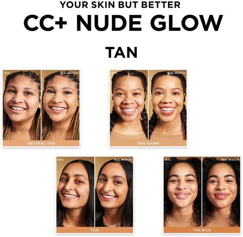 IT Cosmetics Your Skin But Better CC Nude Glow Foundation Serum Tan Rich G Medium Coverage