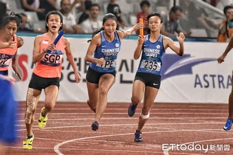 亞運田徑／女子400公尺接力 中華隊晉級決賽 Ettoday運動雲 Ettoday新聞雲