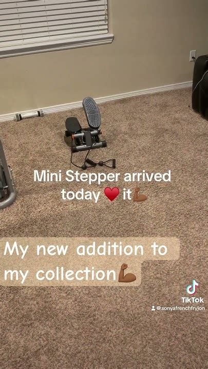 The Mini Stepper Is 🔥2 Minutes On Here I Was Sweating If You Want A Good Cardio This Is It 🥰