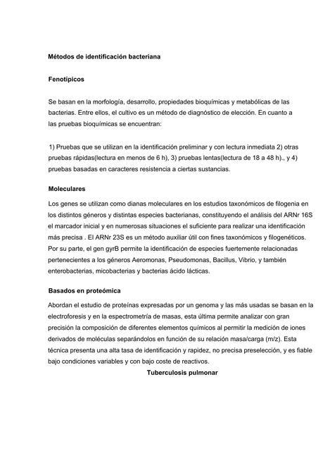 Métodos de identificación bacteriana apun tesmedicina uDocz