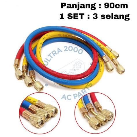 Jual Selang Manifold R22 1 SET 90cm Di Lapak ULTRA 2000 Bukalapak