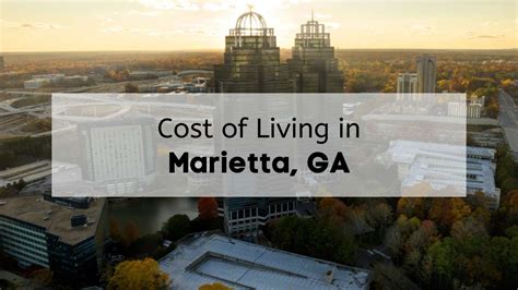 Cost Of Living In Marietta GA What Is The Average Marietta Cost Of