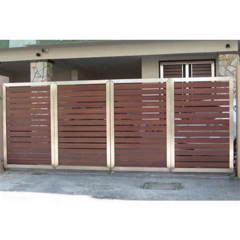 SS Gates At Rs 750 Square Feet Stainless Steel Gate In Tiruvallur