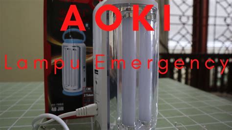 Lampu Emergency Aoki Youtube