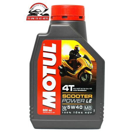 Mã SKAMLSC1741 giảm 10 đơn 100K Nhớt xe tay ga MOTUL SCOOTER POWER